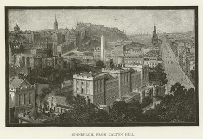 Edinburgh, Calton Tepesi