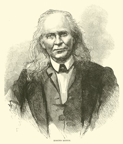 Edmund Ruffin, Nisan 1865 by American School