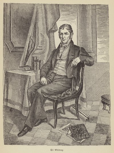 Eli Whitney (gravür) by American School