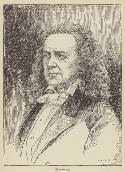 Elias Howe (gravür) by American School