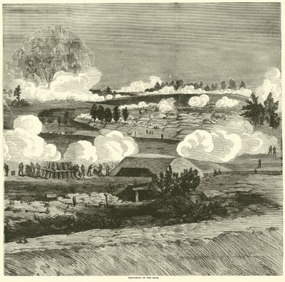 Madenin patlaması, Temmuz 1864 by American School