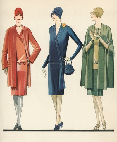 Frocks ve Paltolar İçinde Flappers by American School
