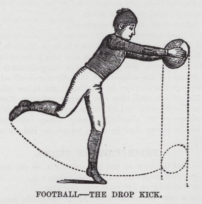 Futbol, Damla Tekme (gravür) by American School