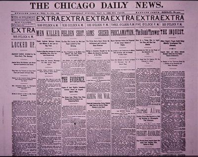 Chicago Haymarket İşçi İsyanı