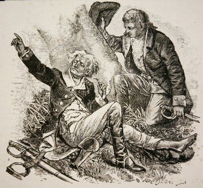 General Herkimer, yaralı ve Oriskany Savaşı