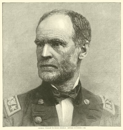 General William Tecumseh Sherman, emekli 1 Kasım 1883, Mayıs 1864 by American School