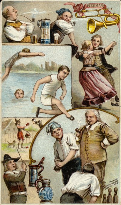 Alman sporları ve eğlenceleri by American School