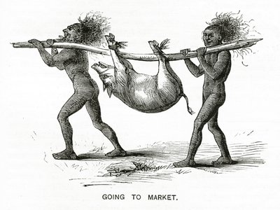 Markete Gitmek, Appletons Journal