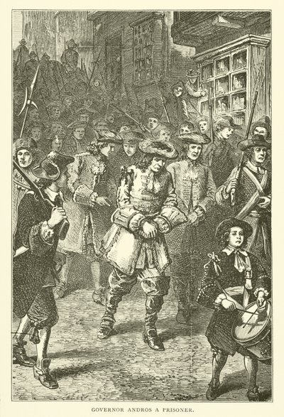 Vali Andros tutuklu, 1689 by American School