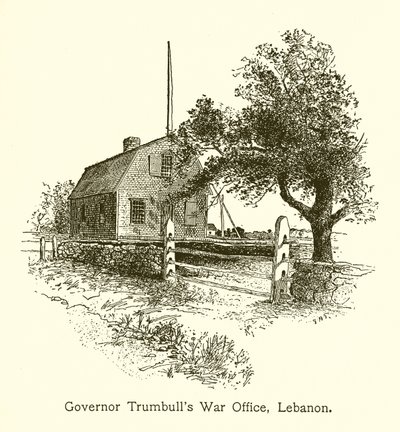 Vali Trumbulls Savaş Ofisi, Lübnan, Connecticut by American School