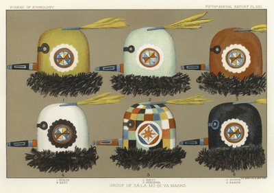 Sa-La-Mo-Bi-Ya maskeleri grubu by American School