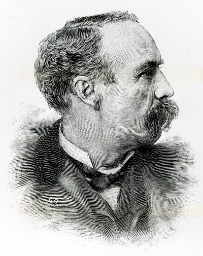 H.A.W. Tabor (gravür) by American School