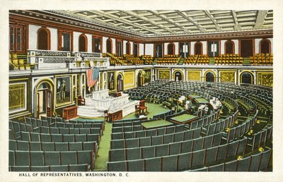 Temsilciler Salonu, Washington DC, ABD (renkli taş) by American School