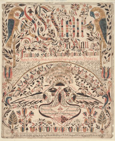 İlkbaharda nasıl sevilir (kalem & mürekkep ve kağıt üzerinde wc) by American School