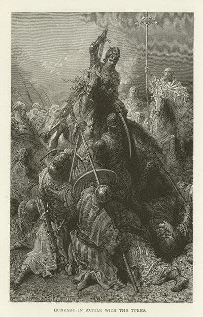 Türklerle savaşta Hunyady by American School
