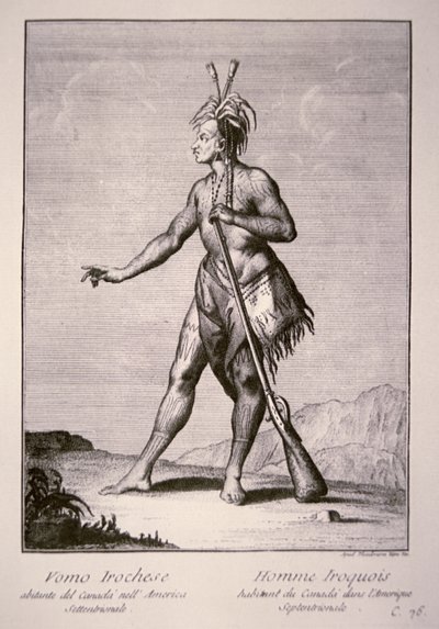 İroquois Savaşçısı by American School