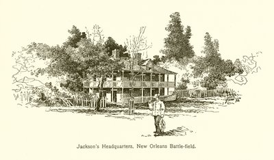 Jacksons Karargahı, New Orleans Savaş Alanı by American School