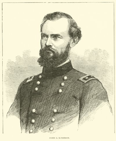 James B McPherson, Temmuz 1864 by American School