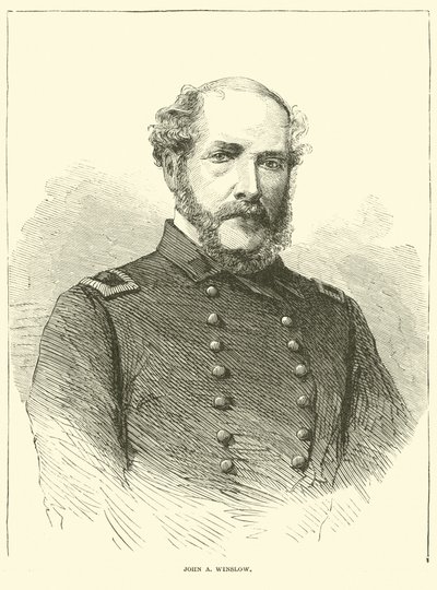 John A. Winslow, Ocak 1863 by American School