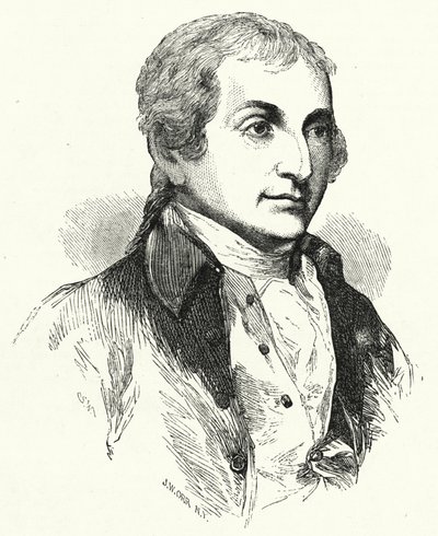 John Jay (gravür) by American School