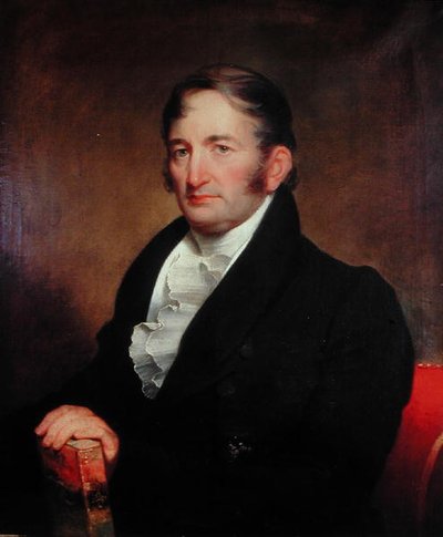John Nice (1739-1806) (tuval üzerine yağlı boya) by American School