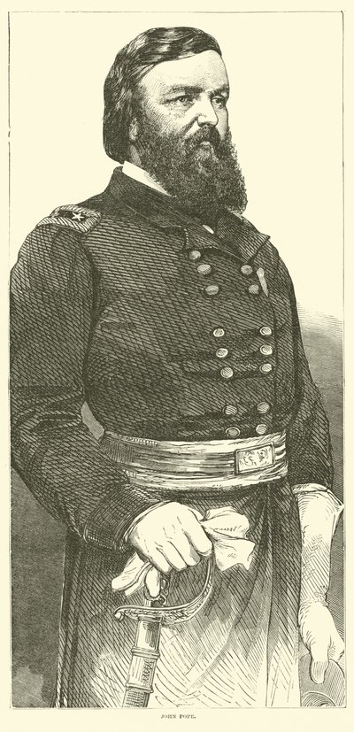John Pope, Temmuz 1862 by American School