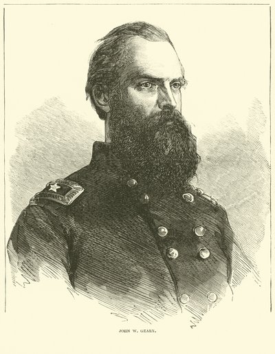 John W Geary, Ekim 1863 by American School