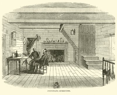 Johnstons teslim oldu, Nisan 1865 by American School