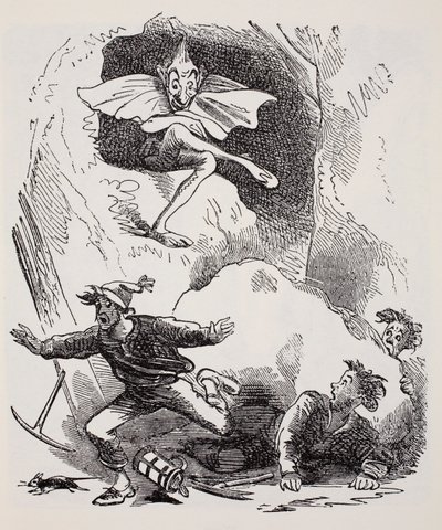 Kobolds, The World Guide to Cüceler, Periler, Elfler ve Diğer Küçük İnsanlardan Thomas Keightley (1789-1872) 1880
