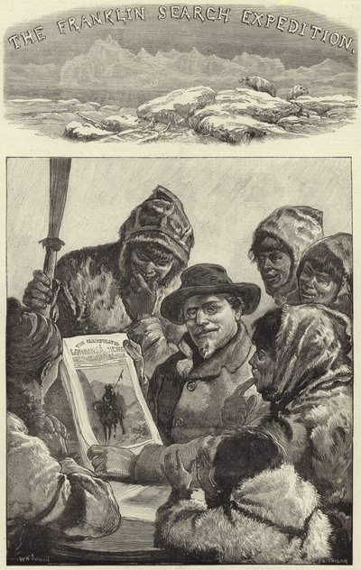 Teğmen Schwatka esquimaux the Illustrated London News