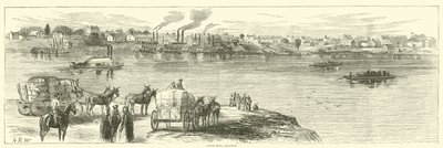 Little Rock, Arkansas, Ağustos 1863 by American School