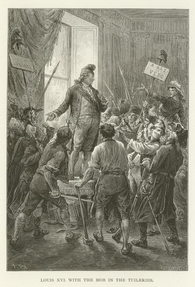 Louis XVI, Tuileries