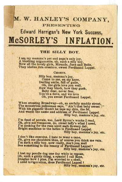 M.W. Hanleys Col, Edward Harrigans