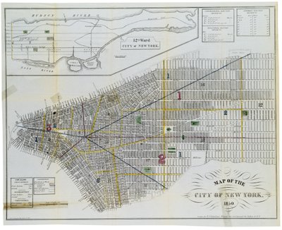 New York Şehri Haritası by American School