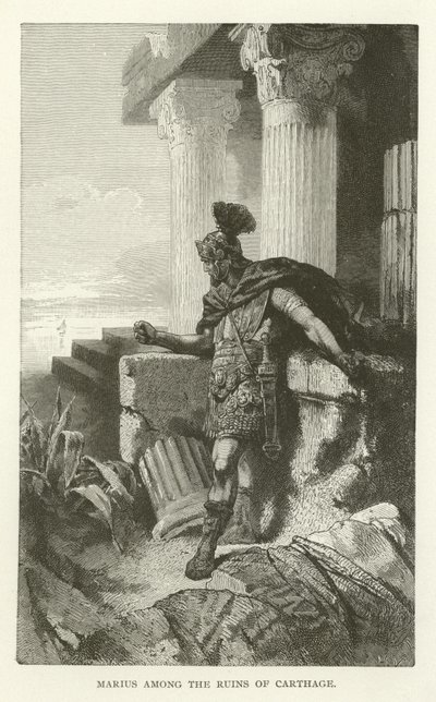 Kartaca kalıntıları arasında Marius by American School