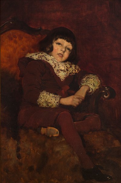Usta Mavor (tuval üzerine yağlı boya) by American School