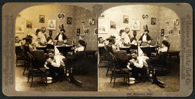 McCarthys Wake (Bölüm 1), 1899 (stereograf) by American School