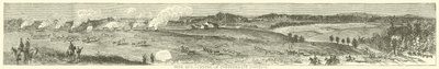 Mine Run, Konfederasyon pozisyonunun merkezi, Kasım 1863 by American School