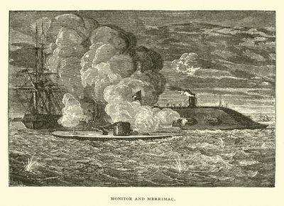 Monitör ve Merrimac by American School
