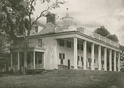 Vernon Dağı (fotogravür) by American School