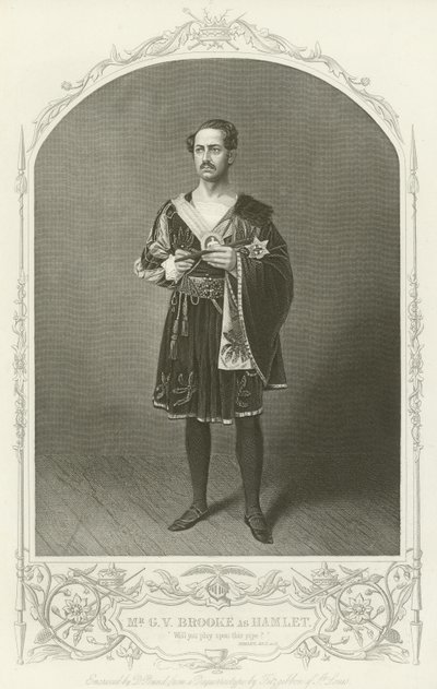 Bay GV Brooke Hamlet, Perde III, Sahne II olarak by American School