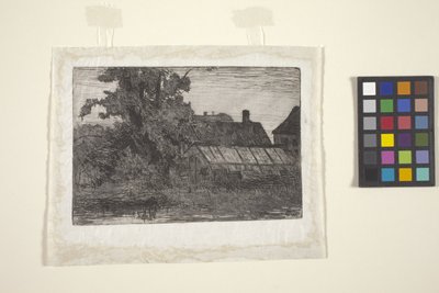 Münih (gravür ve aquatint) by American School
