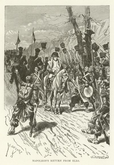 Napolyonlar Elba'dan dönüyor by American School