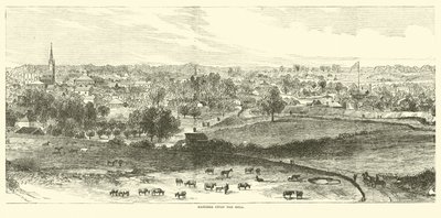 Tepede Natchez, Mayıs 1862 by American School