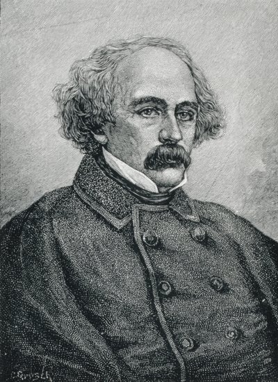 Nathaniel Hawthorne (1804-1864) Amerikalı Yazar by American School