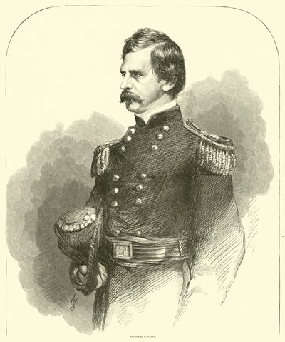 Nathaniel P Bankaları, 1863 by American School