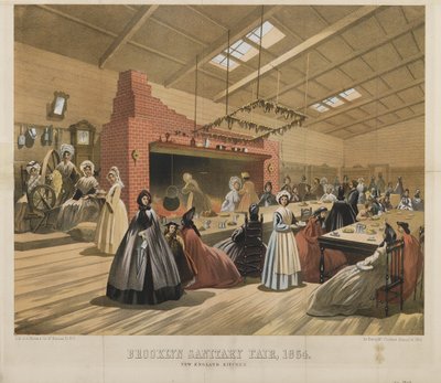 New England Mutfağı, Brooklyn Sağlık Fuarı, 1864 by American School