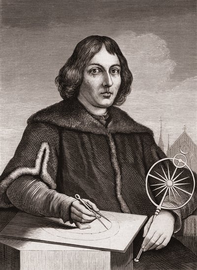 Nicolaus Copernicus, 1850 dolayları (gravür) by American School