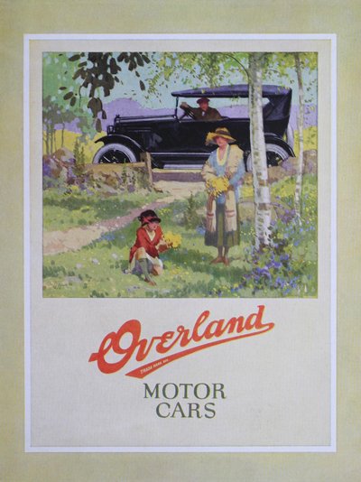 Karadan Motorlu Arabalar, 1923 by American School