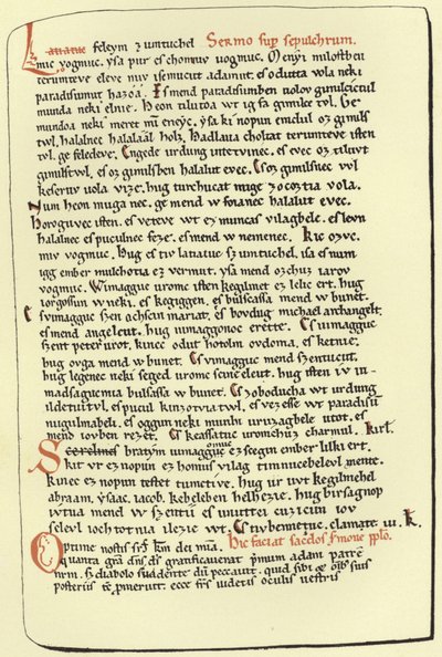 Mezar üzerine bir Macar söylevinden sayfa by American School